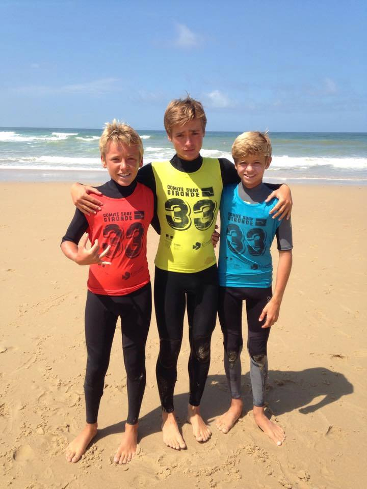 3ème étape du Critérium des Jeunes à Lacanau Océan - Surfing Cap Ferret - Surf Club de la Presqu'ile
