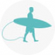 Surfing Cap Ferret - Surf Club de la Presqu'ile